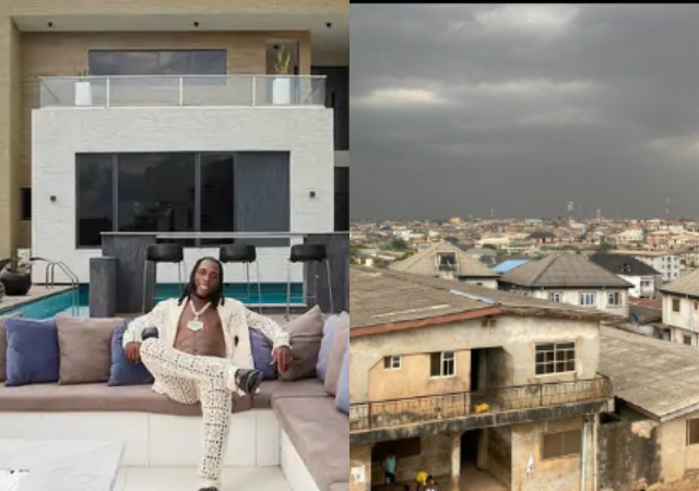 Nigerians Reacts As South Africans Throw Shades With Burna Boy’s Mansion