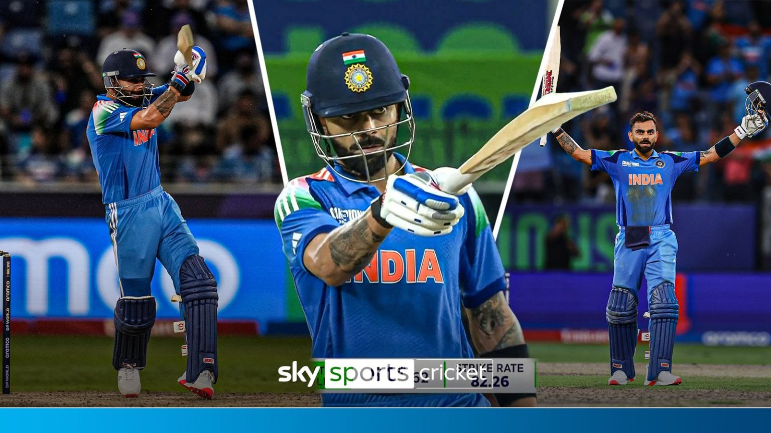 Pakistan vs India: The best of Virat Kohli’s match-winning century against Pakistan