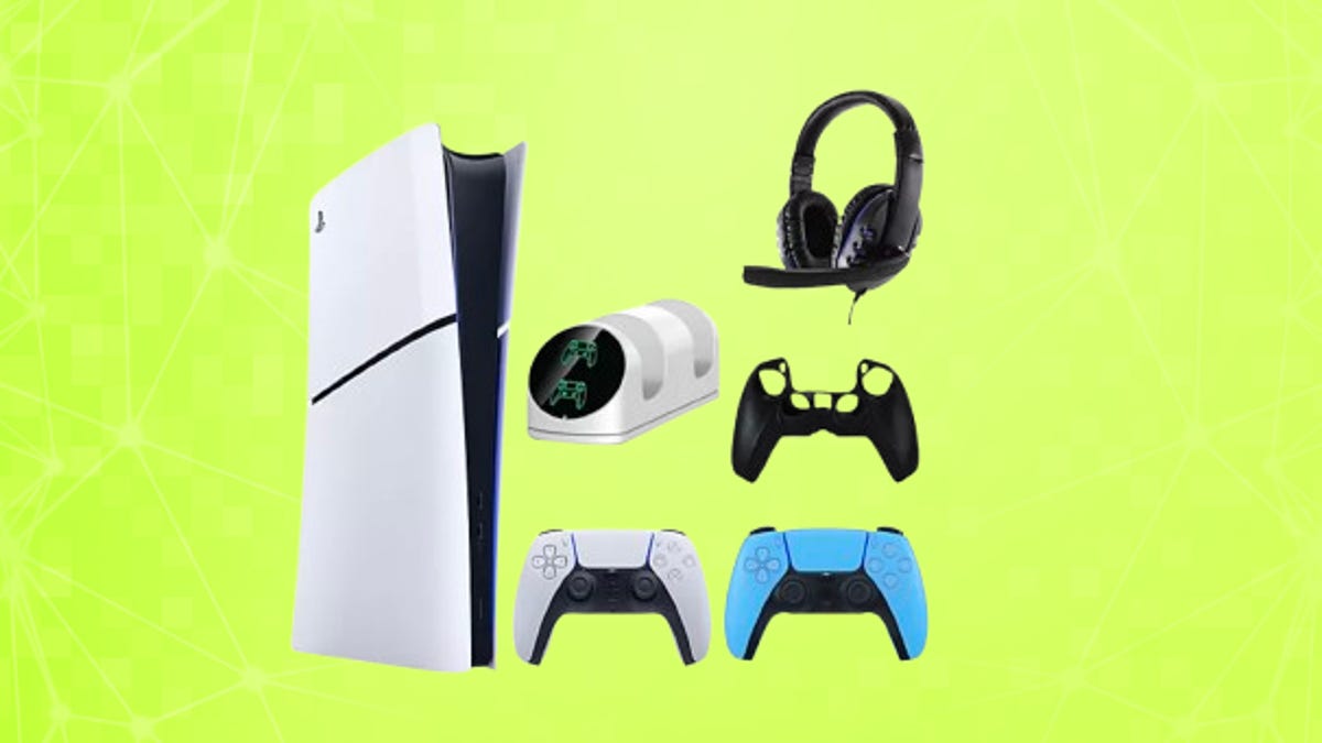 QVC is selling a PS5 Slim digital bundle that includes everything you need to play for just $680