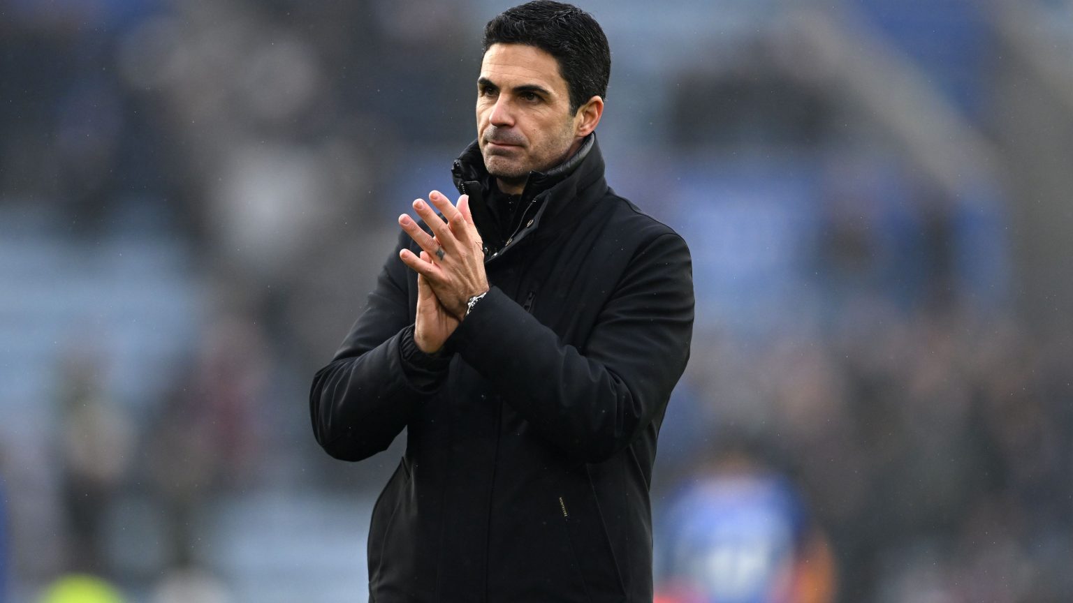 Mikel Arteta reveals Arsenal have trained with ‘different players’ as strikers including Mikel Merino after midfielder’s six-minute brace against Leicester