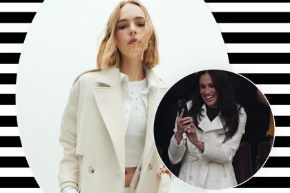 H&M has the most impeccable lookalike of Meghan’s cream trench coat