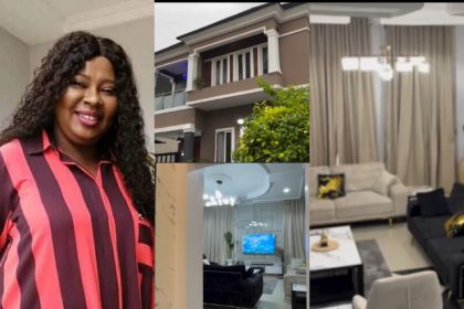 Actress Uche Nancy Gifts Herself Film House In Lekki As Birthday Gift