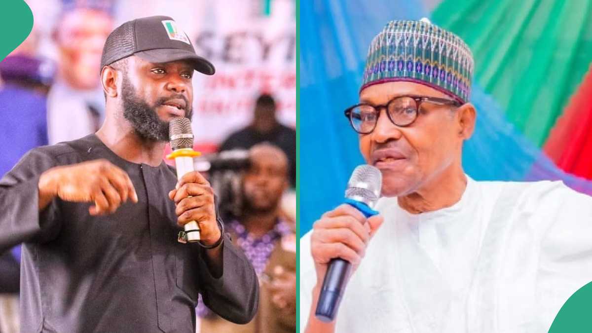 Trending video: Moment Seyi Tinubu visited Buhari and how Nigerians react