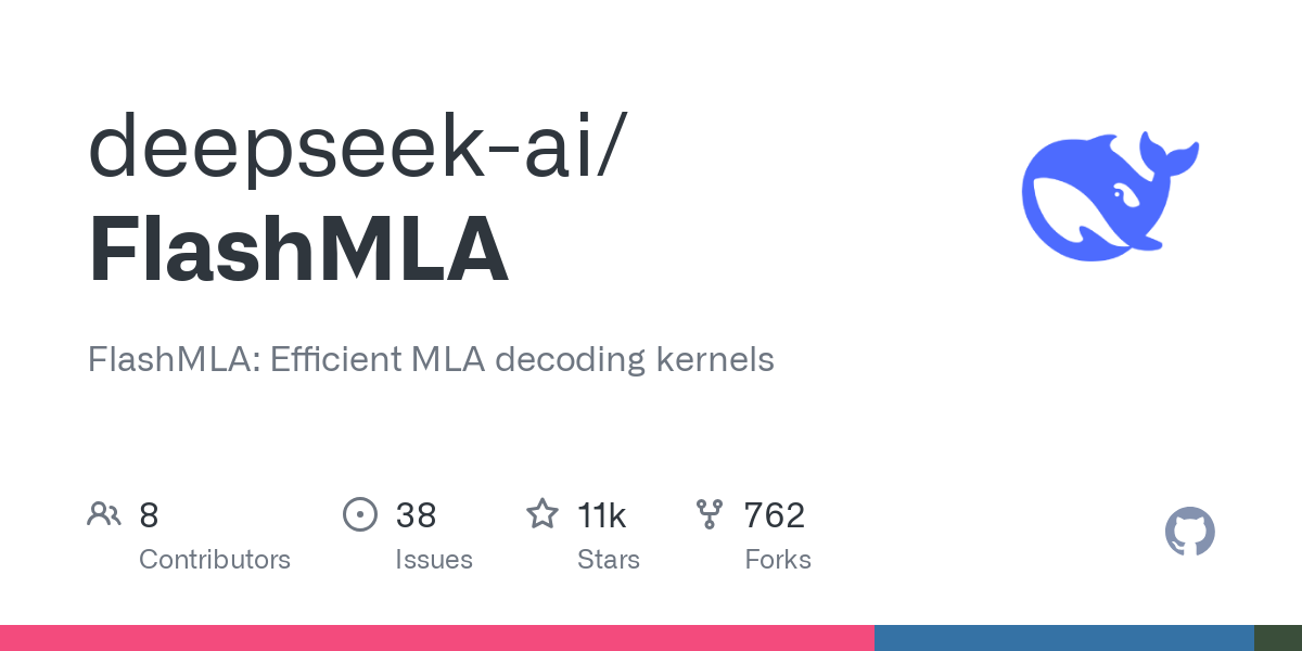 DeepSeek Open Source FlashMLA – MLA Decoding Kernel for Hopper GPUs