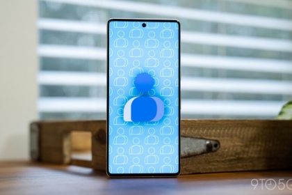 Google Contacts tweaks account menu, sync status on Android