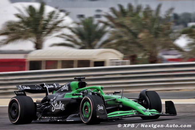 Sauber F1 continue de ‘collecter de nombreuses données’ à Bahreïn