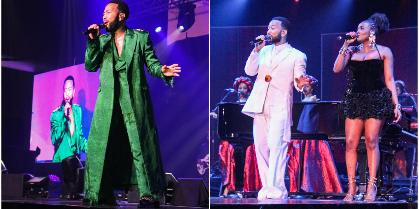 John Legend and Simi’s vocal chemistry sets Global Citizen Move Afrika stage ablaze