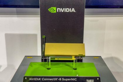 The shape of things to come? Nvidia’s super fast 800GBps SuperNIC card spied and this Connect X-8 AIB vaguely resembles a GPU