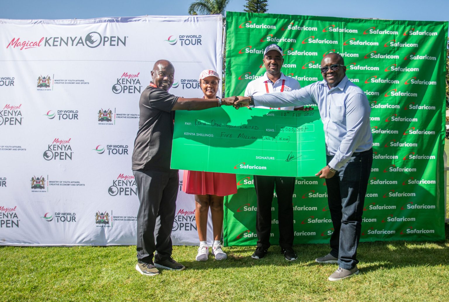 Safaricom Sponsors the 56th edition of the Magical Kenya Open