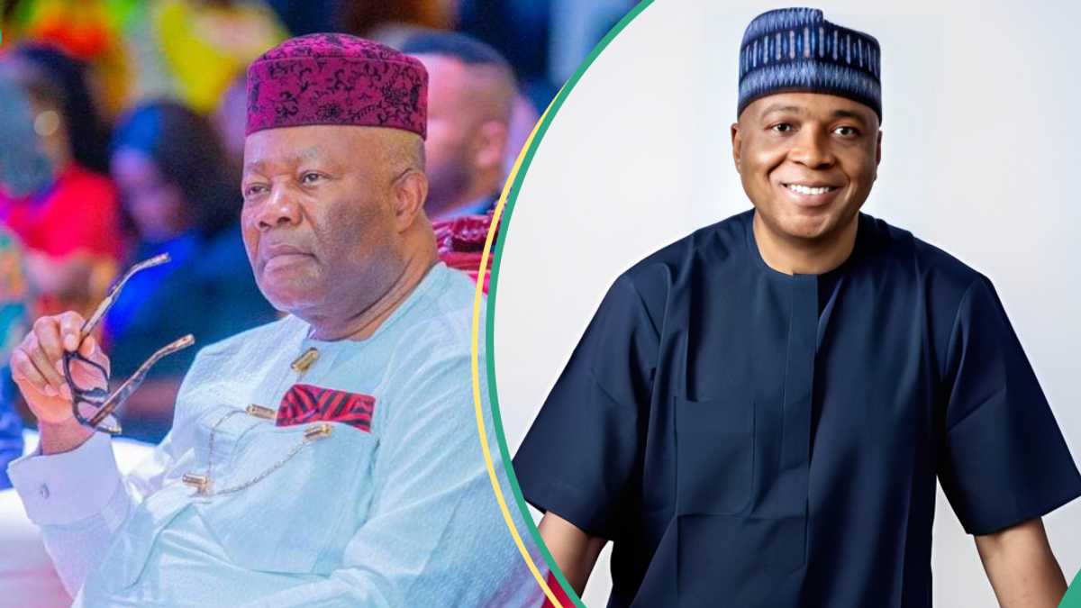 Breaking: Saraki rubbishes Akpabio’s claim of plan to remove him over Natasha saga