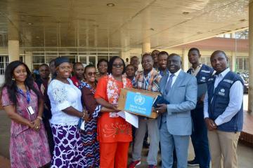 WHO provides medicines, supplies, and equipment for maternal, newborn, and mental healthcare in Liberia