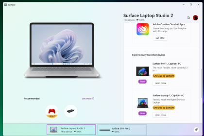 Unblockable ads now litter Microsoft’s Windows Surface app