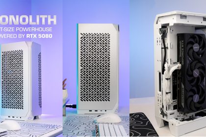 Unbelievably, this case fits an RTX 5080 inside it