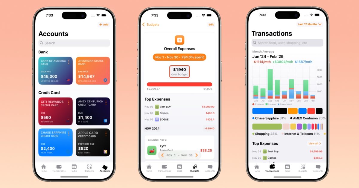 Indie App Spotlight: ‘Finma’ is a financial management app with on-device processing