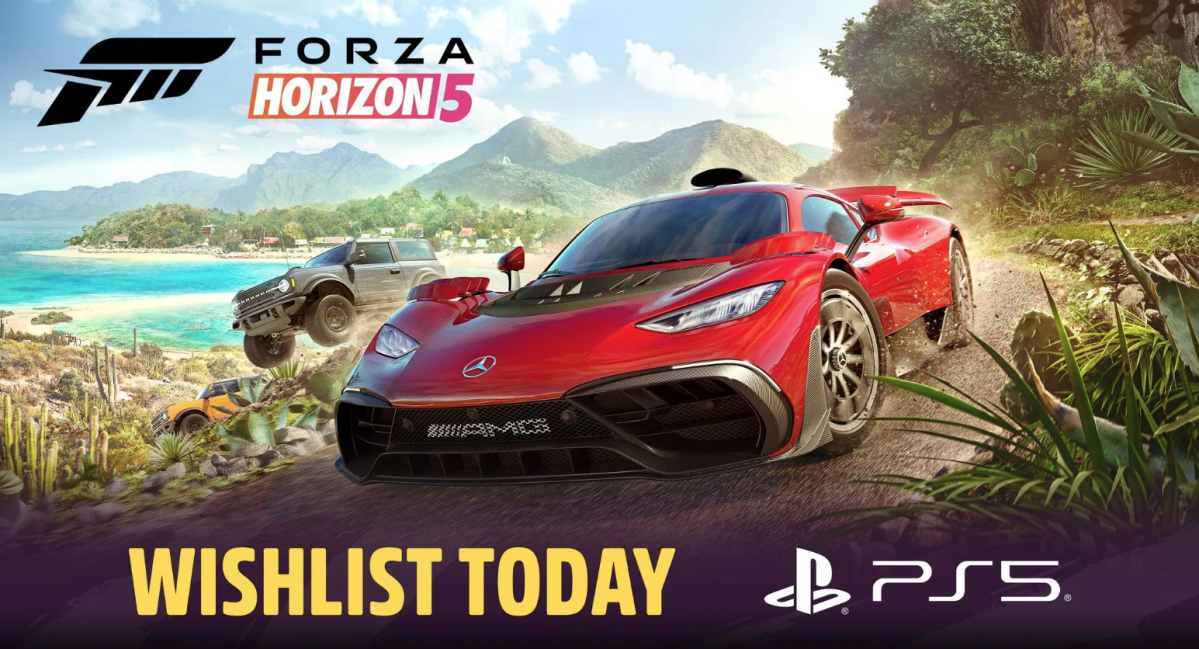 Forza Horizon 5 careens onto PS5 on April 29