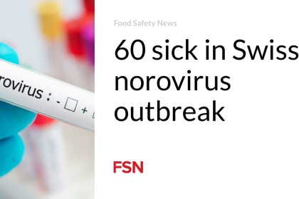 60 sick in Swiss norovirus outbreak