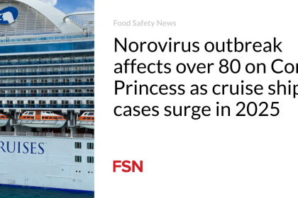 Norovirus outbreak affects over 80 on Coral Princess as cruise ship cases surge in 2025