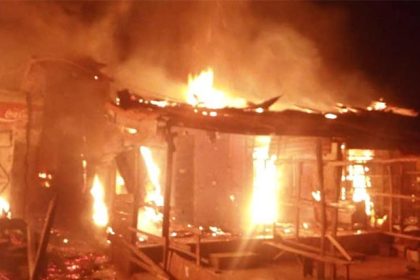 Traders count losses as fire guts Oyo market