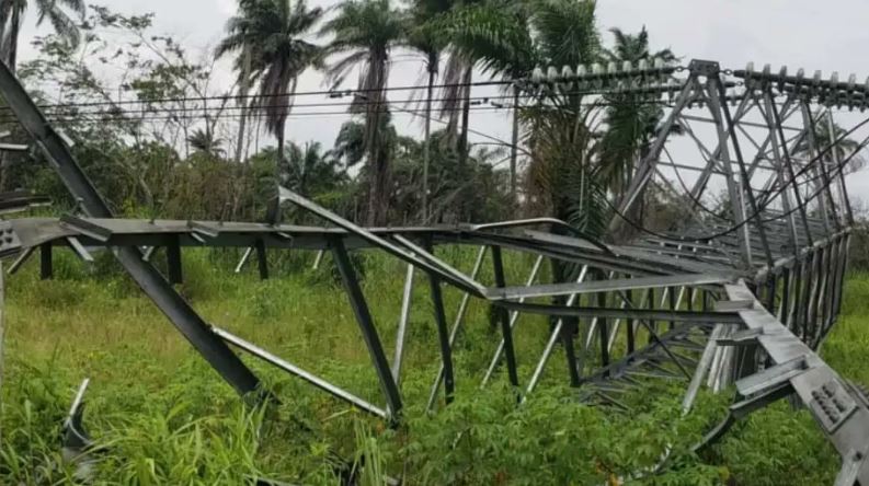 TCN confirms collapse of four towers on Owerri-Ahoada line due to vandalism