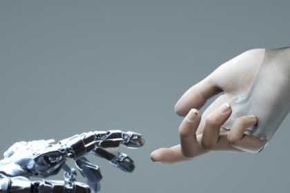 A “biohybrid” robotic hand built using real human muscle cells