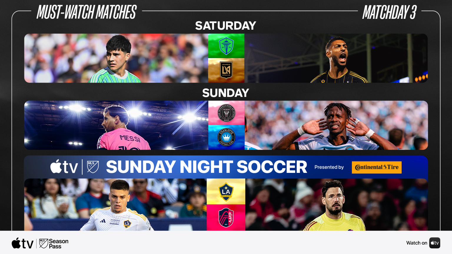 Matchday 3: What to watch for in this weekend’s biggest games | MLSSoccer.com