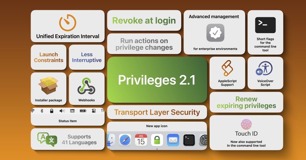 Apple @ Work: Privileges 2.1 continues to be one of the must-have macOS apps in the enterprise