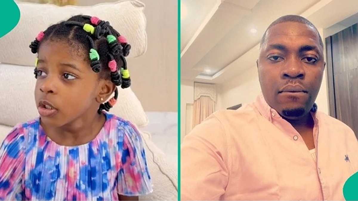 Little girl throws everyone aback with epic comment to dad who made her sad