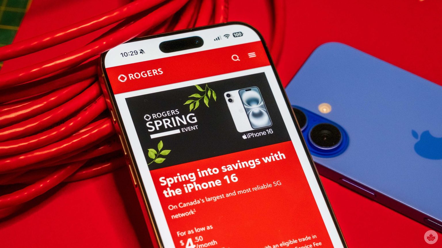 Rogers Spring sale includes iPhone 16 for $4.50 per month