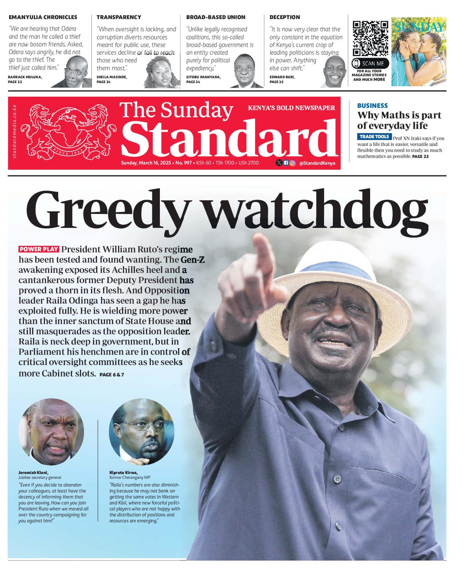 Kenya Govt Cancels Ad Placements with Standard Media Group