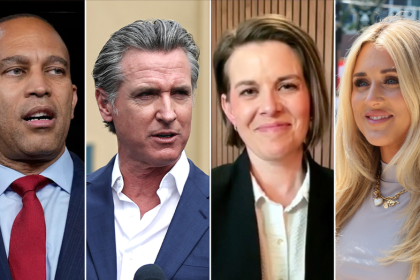 Riley Gaines, Laurel Libby rip Gavin Newsom, Hakeem Jeffries over excuses for trans athletes in women’s sports
