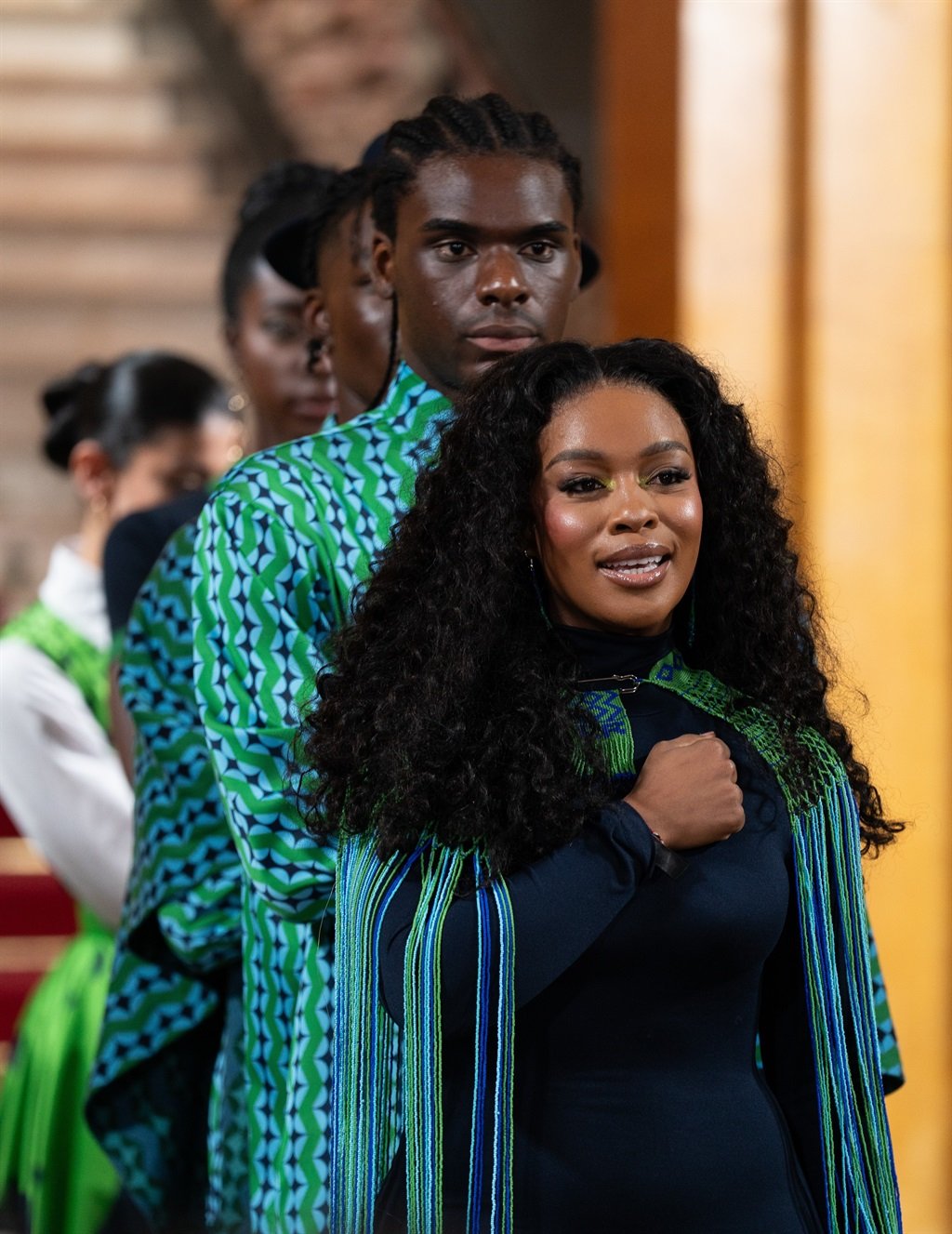 Snl24 | Nomzamo Mbatha dazzles at Paris Fashion Week!