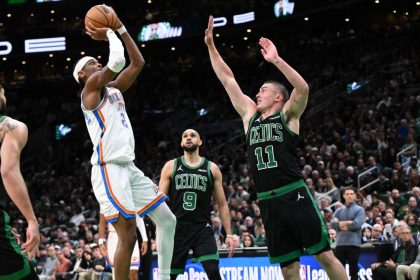 Thunder clinch playoff spot by passing Celtics test