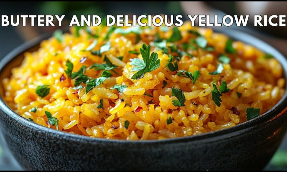 Phil’s Kitchen Shows Us How To Make The Best Buttery Turmeric Rice