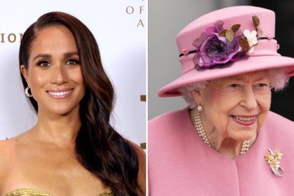 Meghan Markle shows off home gift from late Queen to mark special day