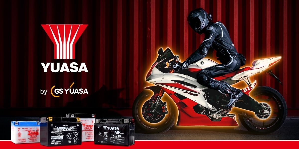 Get your bike ready with a Yuasa battery