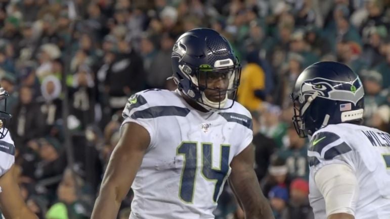 DK Metcalf Has Kept In Contact With Russell Wilson: ‘Haven’t Talked About His Future’