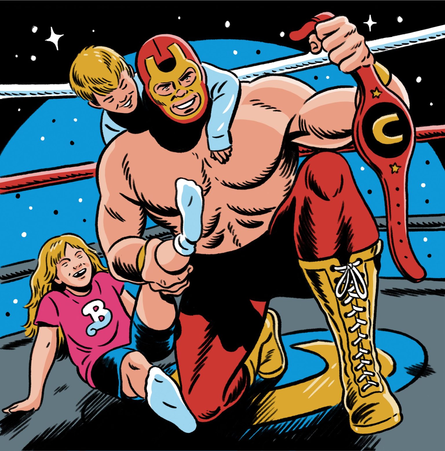 Wrestling, Ice Cream, and Healthy Masculinity