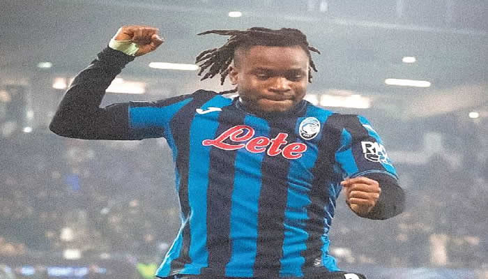 Lookman emerges highest-rated in Serie A