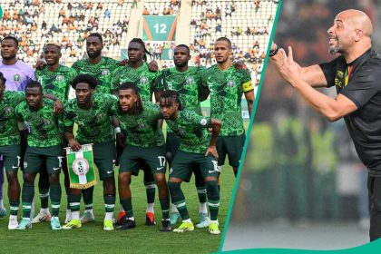 Revealed: What Eric Chelle said after Super Eagles’ 1-1 draw against Zimbabwe in Uyo
