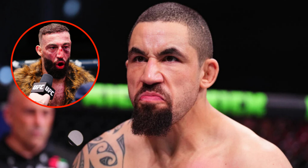 ‘Join the queue’… Robert Whittaker responds to being called out by Roman Dolidze after UFC Vegas 104 win