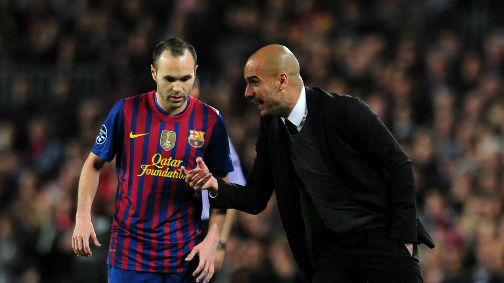 ‘We lost the first league game of the season, then drew with Racing Santander. Spontaneously, I decided to go to Pep’s office to reassure him. “Don’t worry,” I told him, “everything will be fine”‘: Andres Iniesta opens up his early Guardiola pep t