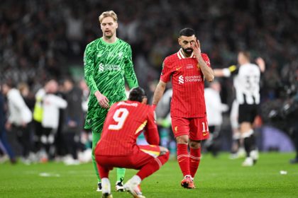 ‘I almost feel a little bit sorry for Mohamed Salah’: Jamie Carragher sounds Liverpool alarm bell following Carabao Cup final defeat