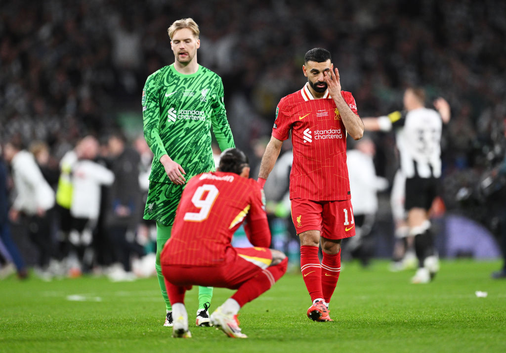 ‘I almost feel a little bit sorry for Mohamed Salah’: Jamie Carragher sounds Liverpool alarm bell following Carabao Cup final defeat