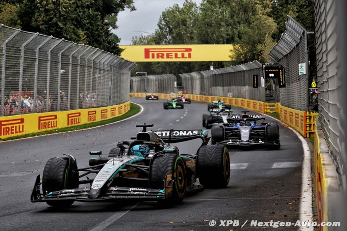 Mercedes F1 salue les superbes courses de Russell et Antonelli
