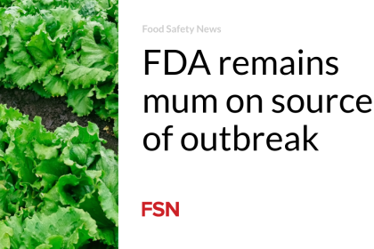 FDA remains mum on source of outbreak