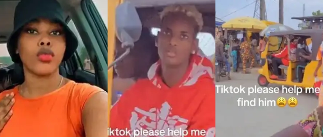 Lady who fell in love with keke rider at first sight, asks for help finding him