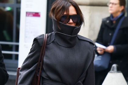 How to nail Victoria Beckham’s ‘turtleneck tuck bob’ hack in a few simple steps