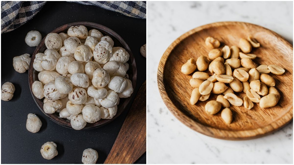 Makhana vs peanuts: What’s a better weight-loss snack?