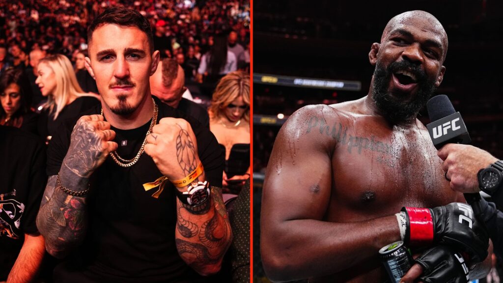 Jon Jones told to ‘vacate’ as Tom Aspinall’s father speaks out on the UFC unification delay