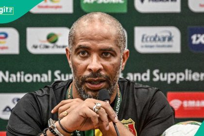 Desperate Eric Chelle meets Arsenal star, aims to convince him to join Super Eagles